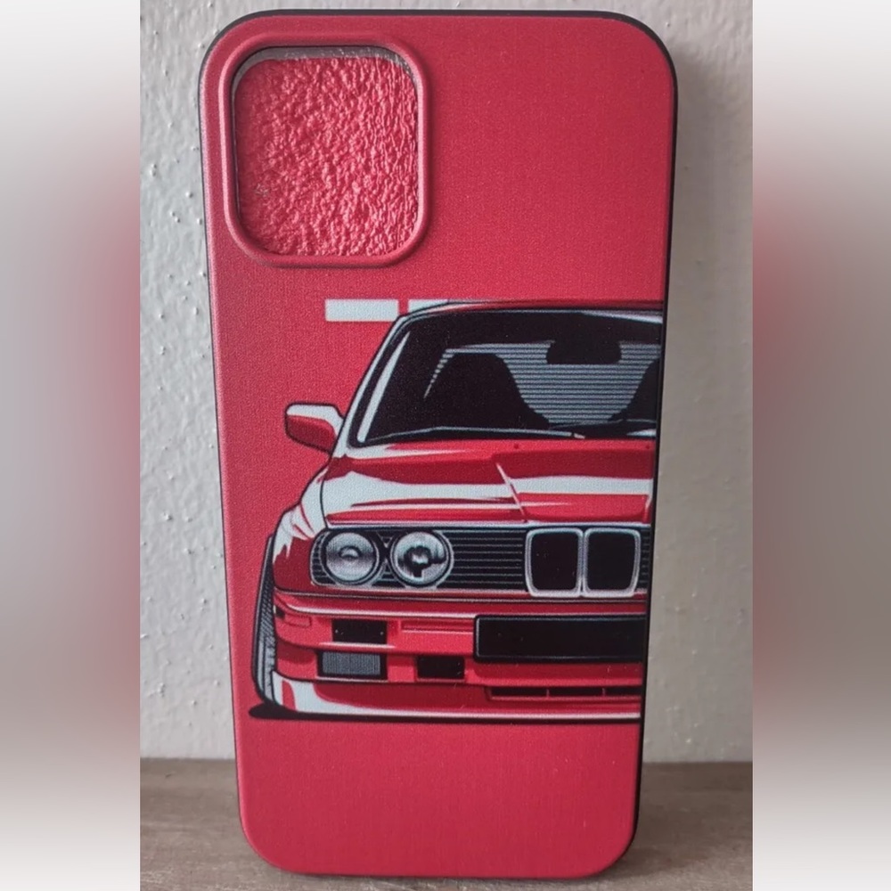 iPhone 12 / 12 Pro Rubber Phone Case BMW E30 325i 318i 325is 318is